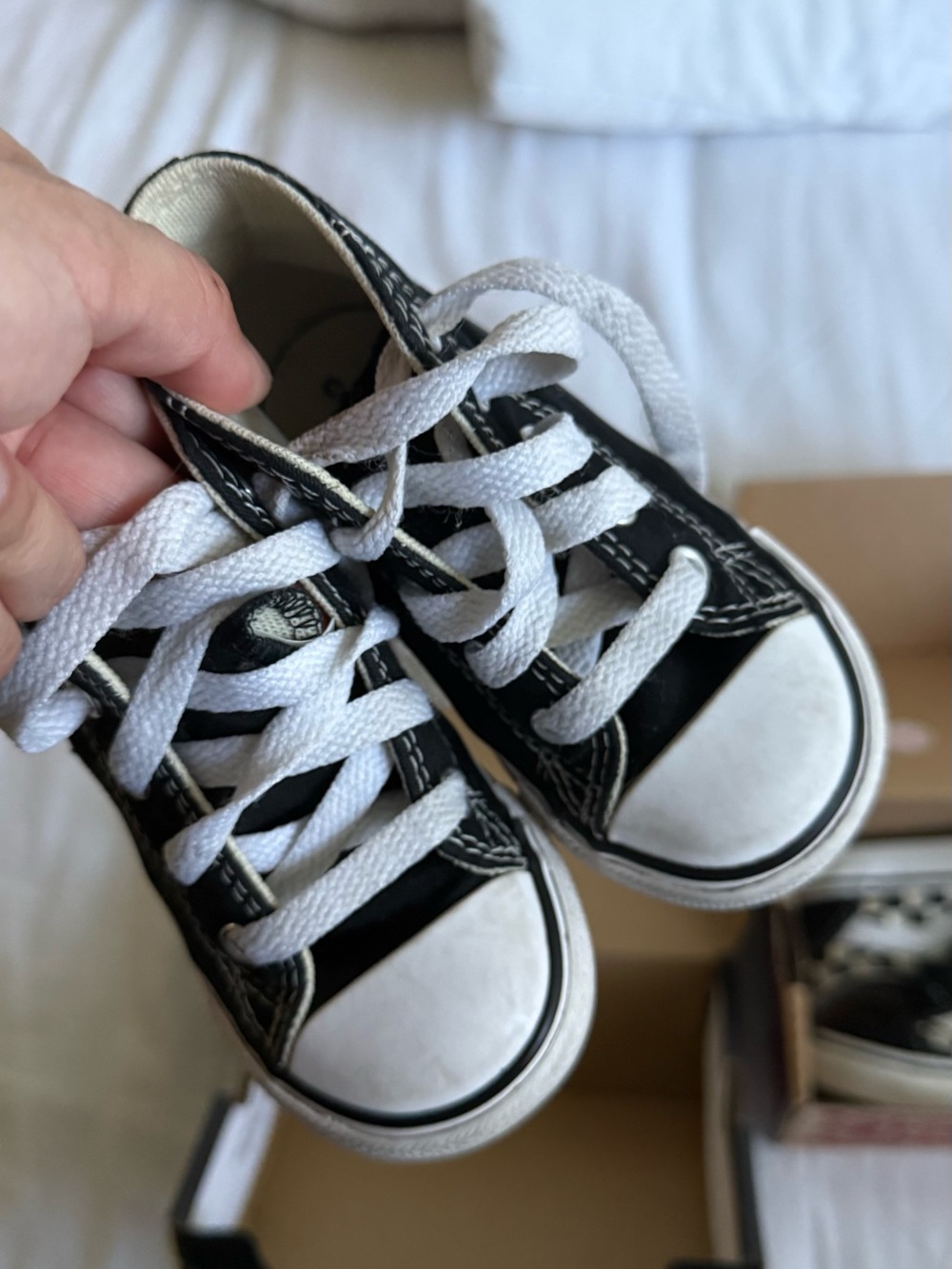 BUNDLE DEAL Toddler Vans & Converse Chucks - Picture 4 of 9